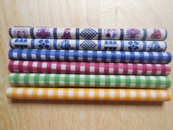 bijenwasdoek rolletes gewoon